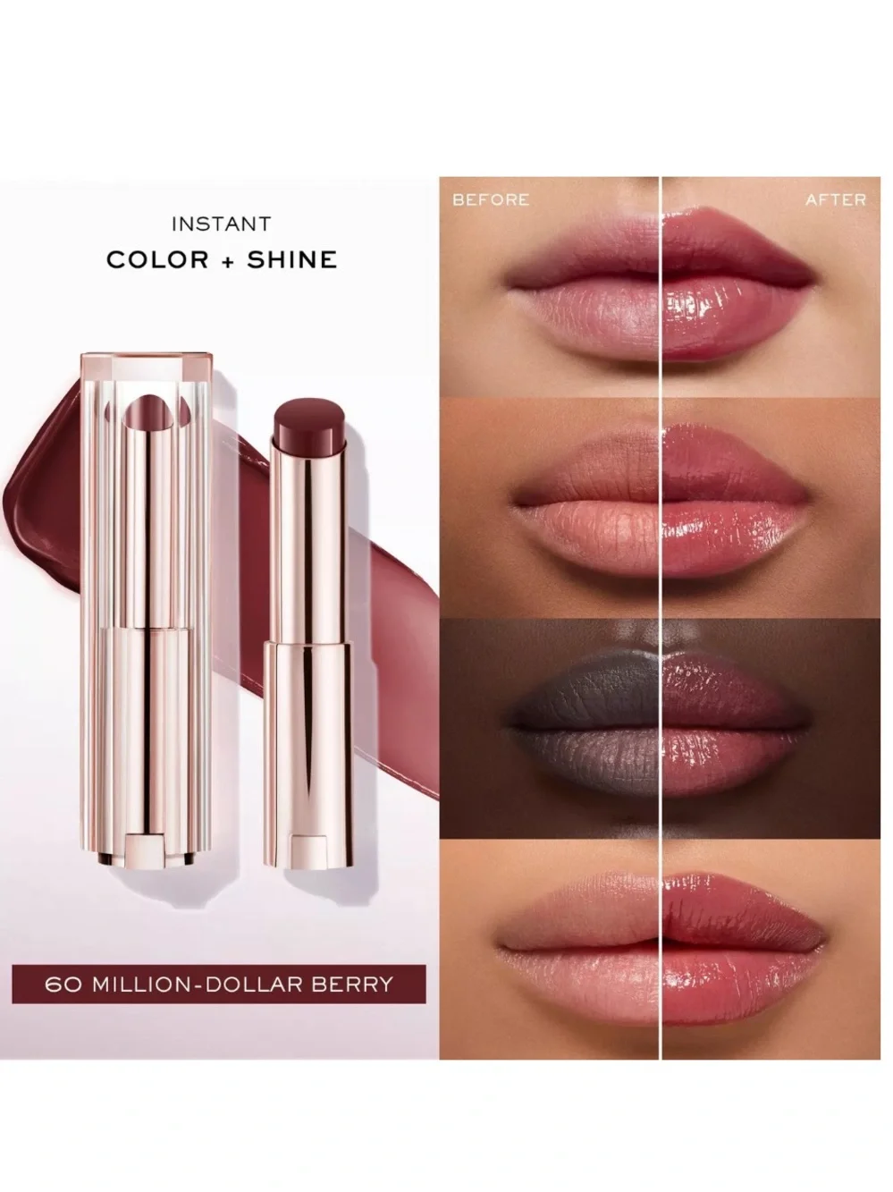 Lancôme Lip Idôle Butterglow Hydrating Lip Balm Bundle of 2